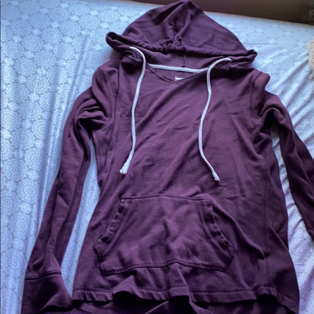 v cut sweatshirt